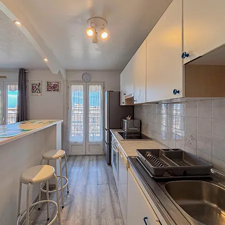 Douceur Azureenne - Wifi, Parking, Vue Mer, 4pers Apartamento Nice